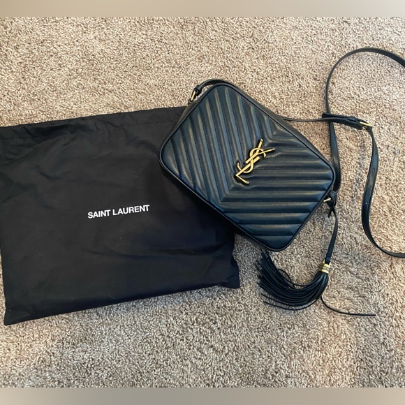 YSL Lou Camera bag, black - Picture 1 of 9
